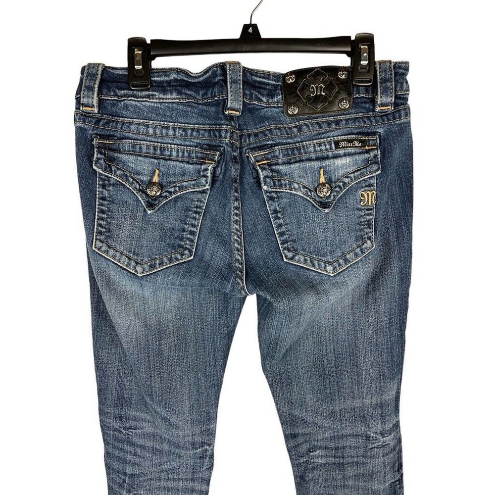 Miss Me Women's Size 29 Medium Wash Boyfriend Ankle Jeans - JB4009A54 - Picture 1 of 11
